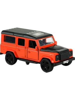 Mega Oyuncak Die Cast Metal Çek Bırak Turuncu Jip