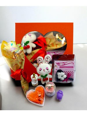 İnci Sepette Hediye Dolu Paket Hediye Kutusu Karışık Değerli Kişiler Genç ve Çocuklar Için Hediye Paketi