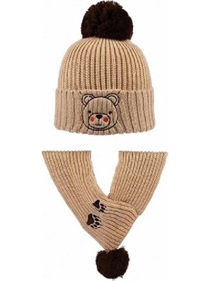 Veraye Socks Atkı Bere Takim 4-8 Yaş Erkek Çocuk