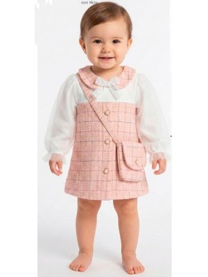 MİNİM Kız Kolu Tüllü Çantalı Elbise