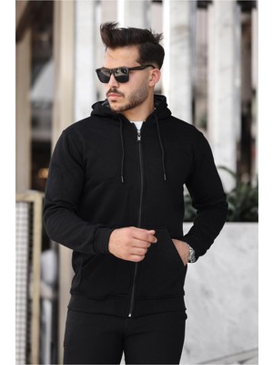 Comstar Üç Iplik Fermuarlı Sweatshirt
