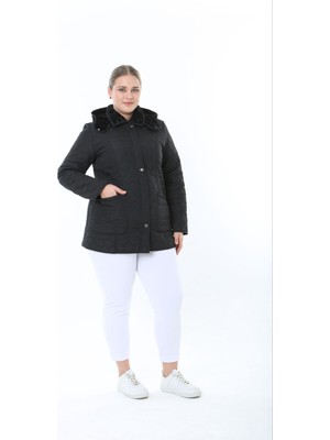 TUTveAL Collection İTHAL, YUMUŞAK KÜRKLÜ, SU İTİCİ MONT,BÜYÜK BEDEN, TAVŞAN TÜYLÜ KABAN,KAPİTONE MONT, PREMİUM SERİ