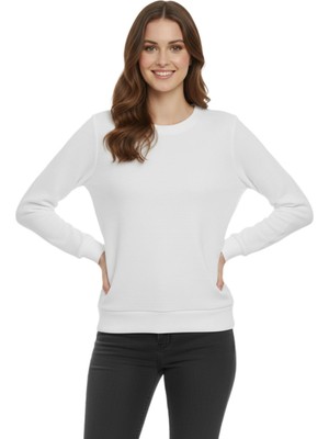 Linsolita Kadın Sıfıryaka Sweatshirt  BGL-ST05116