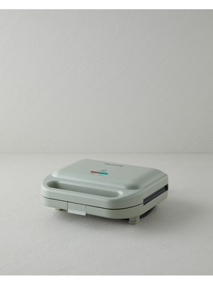 English Home Tmk 5001 Mini Waffle ve Tost Makinesi 900W Yeşil