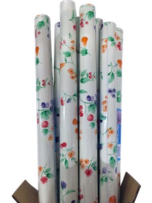 Bigpoint Yapışkanlı Folyo 2m Çiçek Desen NO:105 x 12 Rulo