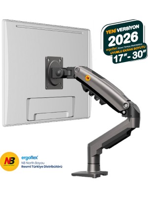 Ergoflex Nb F80 Ekran Tutucu Kol Amortisörlü Monitör Standı