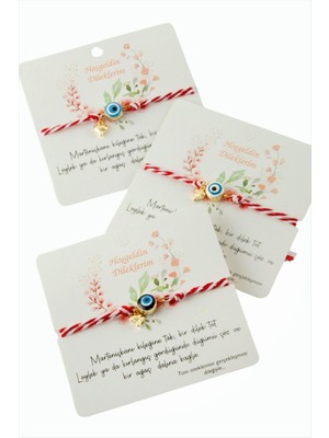 Starseven Nazar Kalp Marteniçka Ip Bileklik