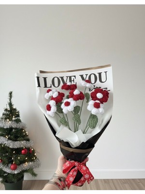 Love Papatya Buketi / Sevgililer Günü / Hediyelik /doğum Günü