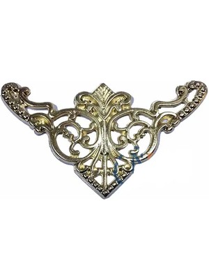 Fırsatkolik Dekoratif Köşe Süsü, Köşelik - Büyük, 31X55MM, Sarı, 1 Adet