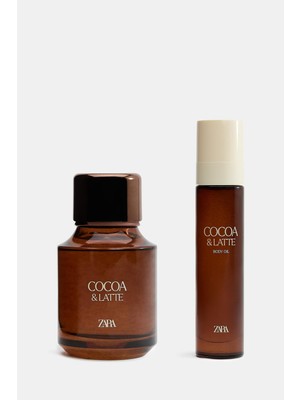 Zara Cocoa Latte & Body Oıl 100ML (3.4 Fl. Oz) + 50ML (1.7 Fl.oz)