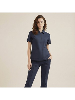 Clinivibe Kyra Polo - Patriot (Kadın Scrub)