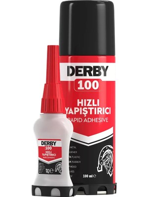 2 Adet Timon-Derby Hızlı Yapıştırıcı 100 ml + 27 gr
