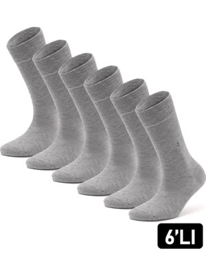 Just Inner Erkek Çorap 6'lı Kışlık (Bambu)