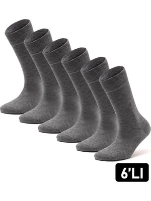 Just Inner Erkek Çorap 6'lı Kışlık (Bambu)