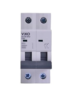 Suha Store 4VTB-2C63 Otomatik Sigorta 4,5ka C Tipi 2 Kutup 63A