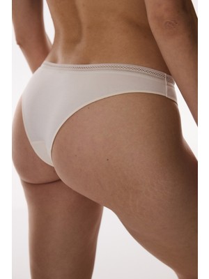 Penti Bej Easy Pamuklu Trim Brazilian Külot