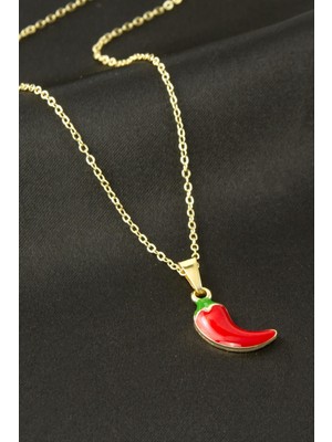 Freedom Store Biber Uçlu Mineli Kolye