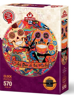 Art Puzzle Mutlu Son 570 Parça Saat Puzzle