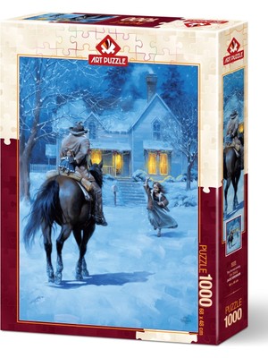 Art Puzzle Eve Dönüş 1000 Parça Puzzle