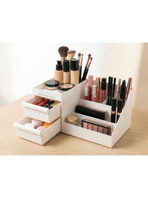 Krd Home Masa Üstü 2 Çekmeceli Organizer