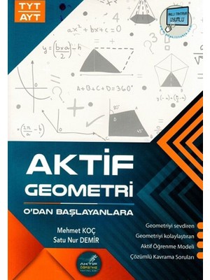 Aktif Öğrenme Yayınları TYT AYT Geometri 0 dan Başlayanlara