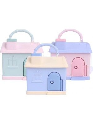 Krd Home Kilitli Ev Figürlü Plastik Kumbara