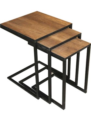 Grande Home 3 lü Still C Zigon Sehpa