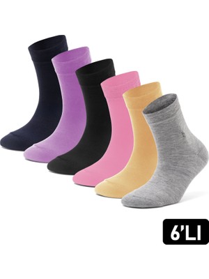 Just Inner Kadın Yazlık Çorap 6'lı (Bambu)