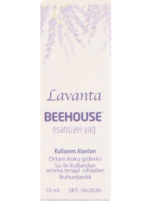 Lavanta Esansiyel Buhurdanlık Yağı - Renkli - 10 ml