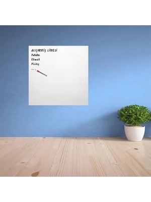 Ototechparca® Ders Çalışma Yazı Tahtası Manyetik Mıknatıslı Duvar Stickerı