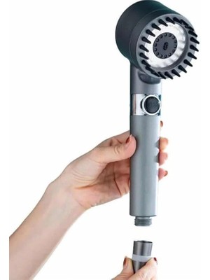 Calperia Yeni Nesil Masaj Etkili Duş Başlığı Su Basınçlı Tazyikli Özel