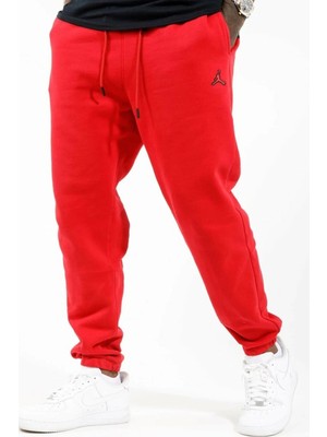 Nike Jordan Nba Essential Fleece Men's Pant Erkek Basket Şardonlu Eşofman Altı Kırmızı