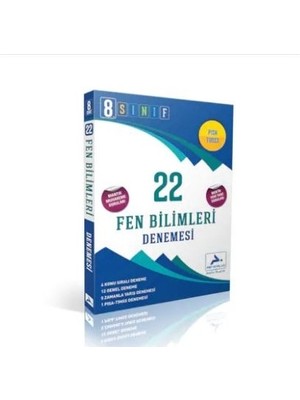 Paraf Yayınları 8. Sınıf Lgs 22 Fen Bilimleri Denemesi