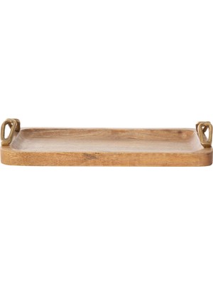 Mudo Home GROVE DEKORATİF TEPSİ 38 X 20 CM