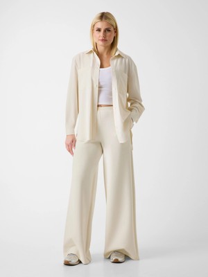 Guess Nat Ceket Gömlek Kadın Beyaz Gömlek V6RH00WL232-G027