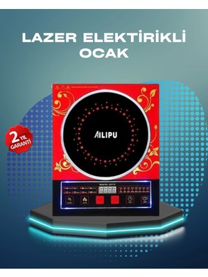 Calperia Dokunmatik LED Ekranlı Indüksiyon Ocak 8 Fonksiyonlu