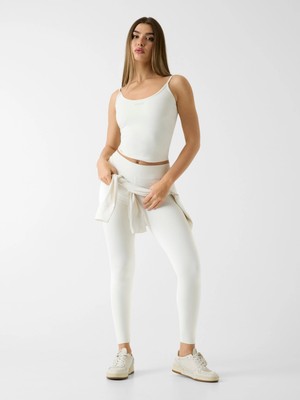 Guess Margot Aktif Kadın Beyaz Top V6RP14KD952-G027