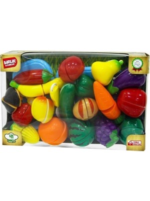 Birlik Oyuncak Kesilebilen Sebze - Meyve Seti 41 Parça