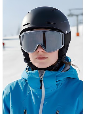 Kayak Gözlüğü Güneş Kar Gözlük Füme Snowboard Glasses Ekonomik Seri Gözlük