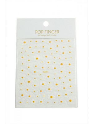 Marsilyan Papatya Tattoo Dövme Sticker