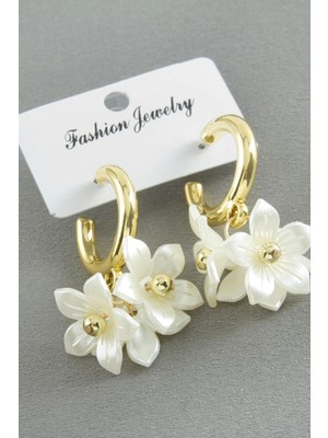 Marsilyan Papatya Inci Küpe