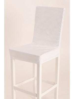 Bella Home Kadife Sandalye Kılıfı - Yıkanabilir - Likralı - 6 Adet