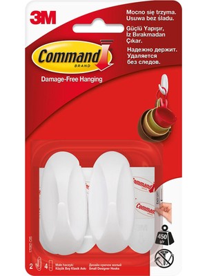 Command Küçük Boy Askı 2 Adet 2 Adet
