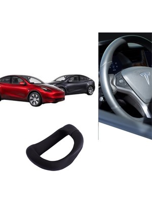Ramm Tesla Model Y / Model 3 Direksiyon Tutma Ağırlığı 2li Set Siyah