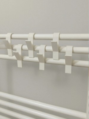 Ronanna Eco Lounge Havlupan Askısı 6'lı Set – Kaydırmaz Pratik Banyo Havlu Askılığı 10 cm