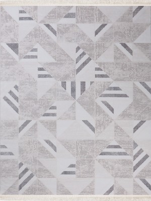 Nexus Halı Egzotik 5112A Antrasit Serisi Triko Akrilik Salon Oturma Yatak Odası Halısı