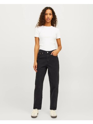 Jack&jones 12207159 Jxlısbon Mom Hw MR4004 5 Cep Denım Kadın Pantolon