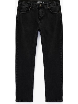 Koton Pamuklu Normal Bel Straight Fit Jean Pantolon - Mark Jean