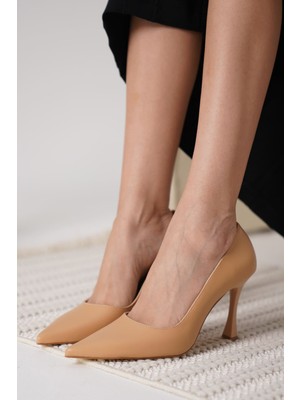 Modaserdem Blade Nude Cilt Kadın Stiletto