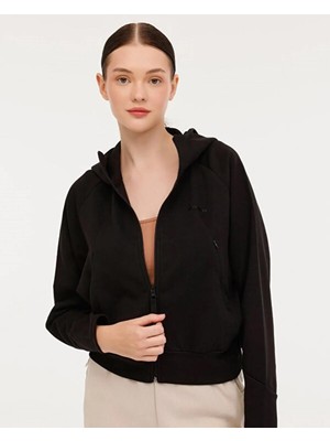 Lumberjack Jolıe 18SS319 Kapsonlu Fermuarlı Sweat